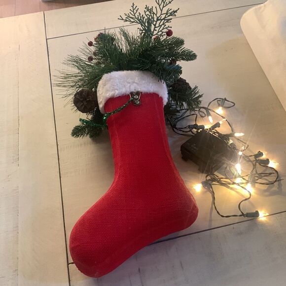 Light Up Christmas Stocking Decor - Picture 7 of 8